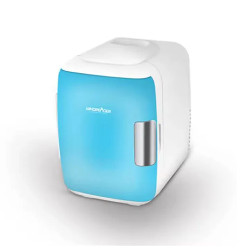 4L Portable Mini Fridge | 12V/220V Electric Refrigerator & Warmer for Car & Home