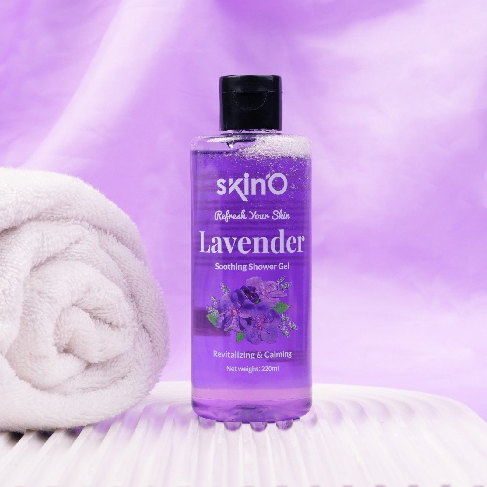 skinO Lavender Soothing Shower Gel