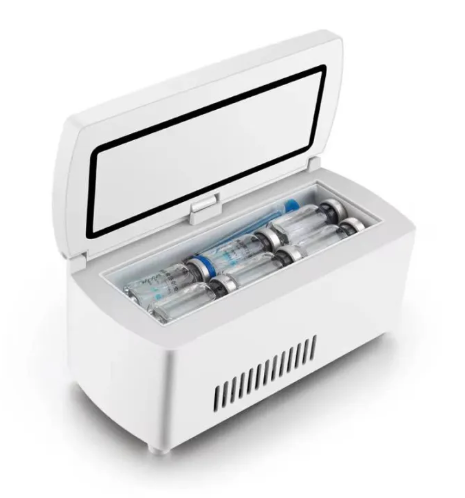 Portable Insulin Car Refrigerator – 0.5L Mini Medicine Cold Box with Intelligent Temperature Control
