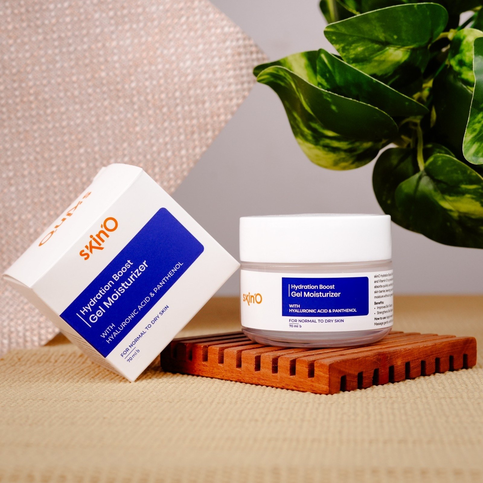 skinO Hydration Boost Gel Moisturizer with Hyaluronic Acid & Panthenol 70ml