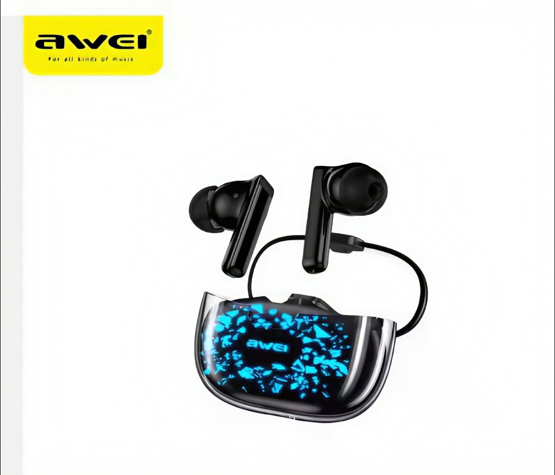Awei Bluetooth 5.3 TWS Earbuds & RGB Light
