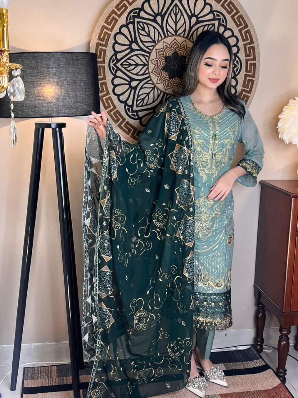 Elegant 3-Piece Dress