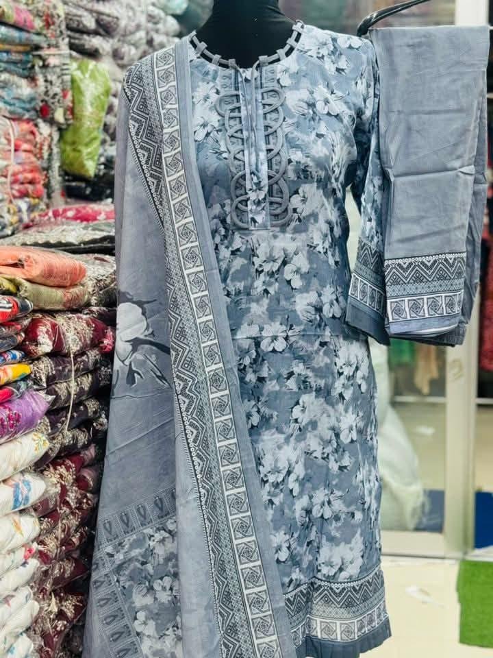 Charizama Print 3-Piece Dress