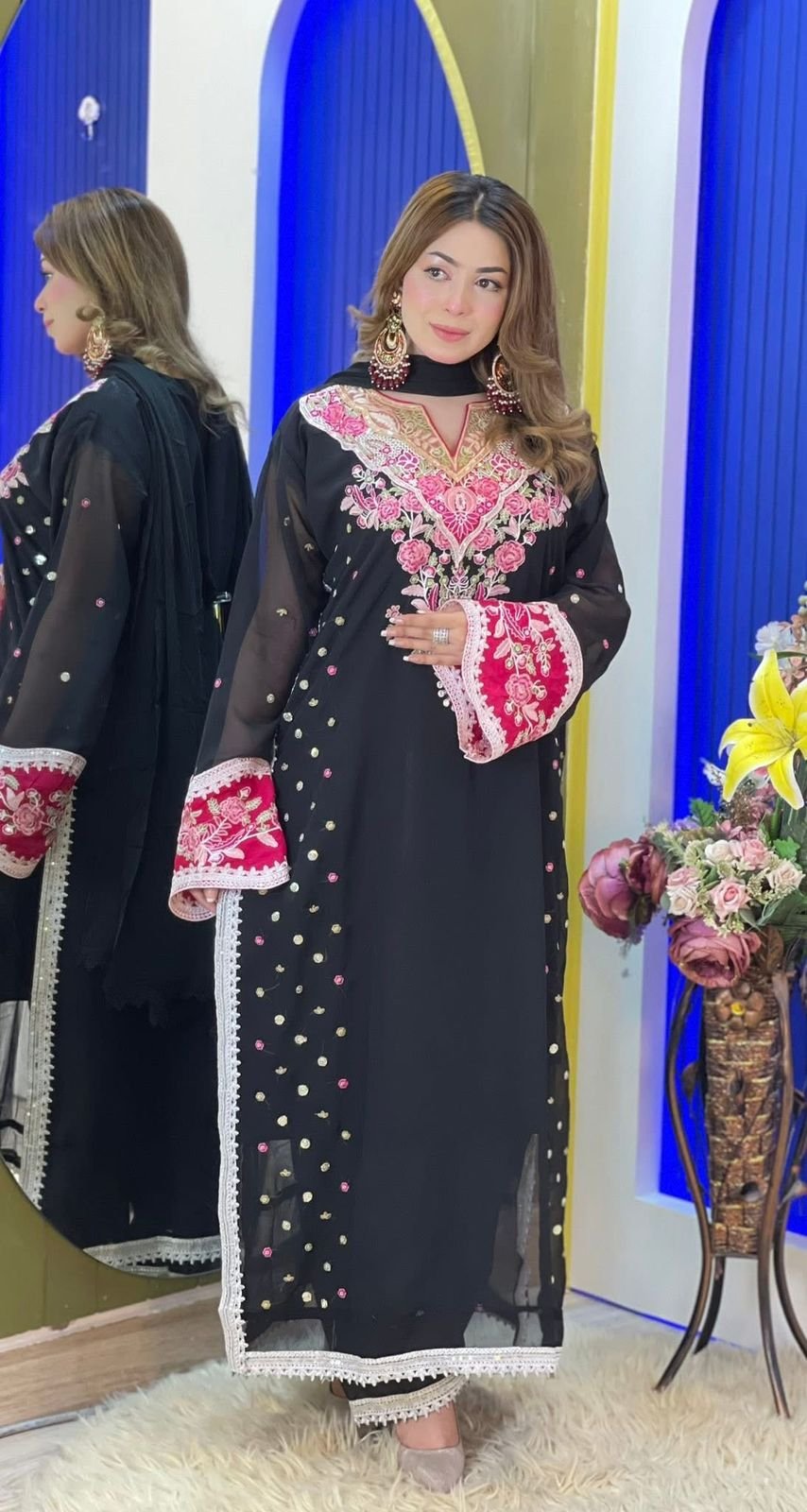 Premium Soft Wetless 3-Piece Dress