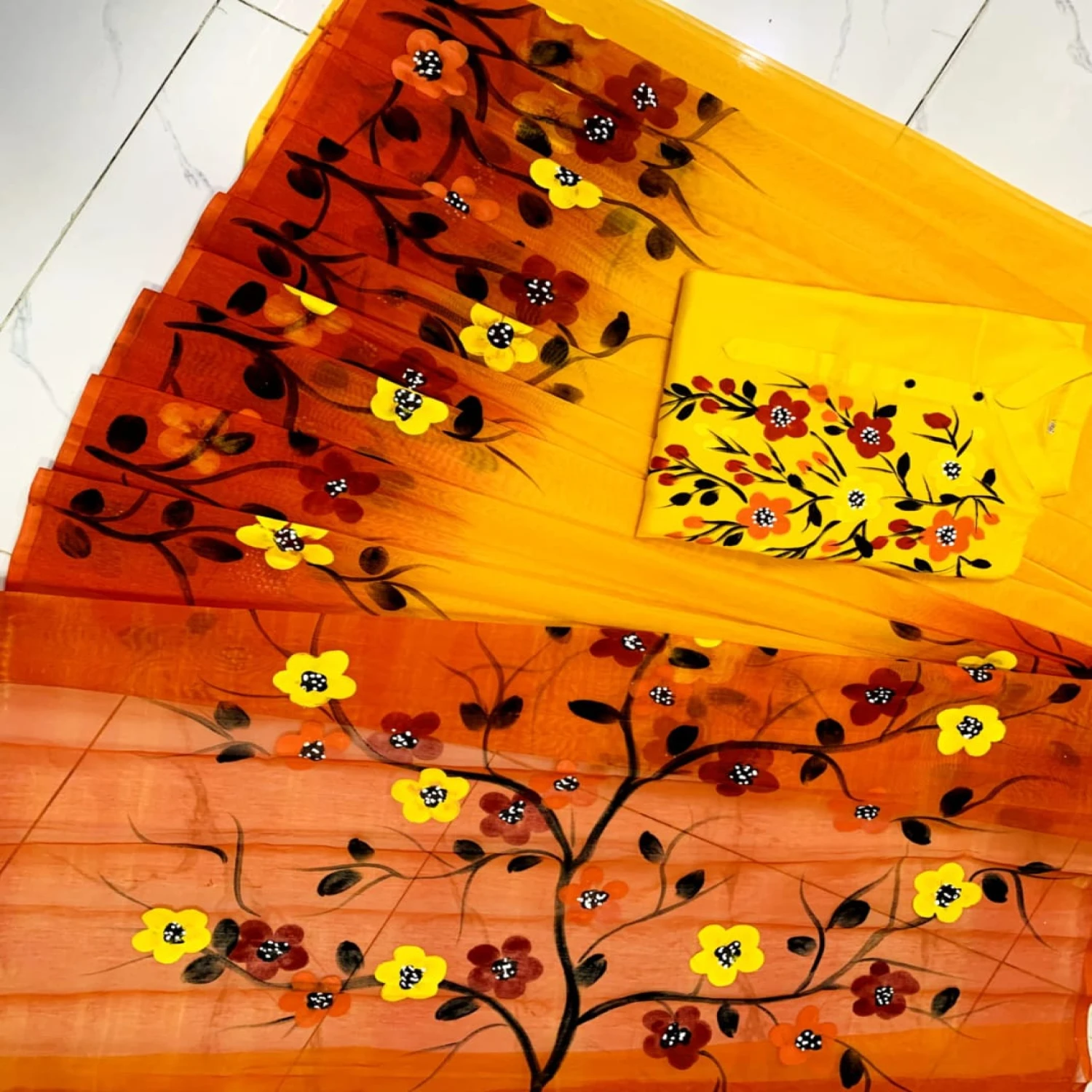 হ্যান্ড প্রিন্ট কাপল সেট