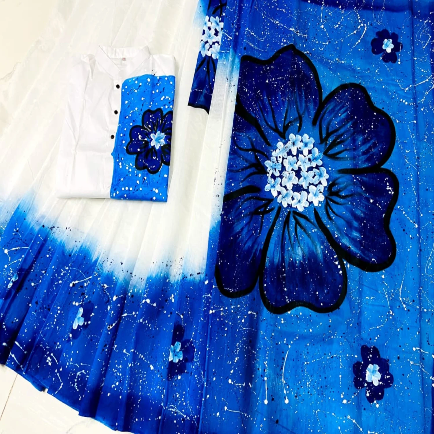 হ্যান্ড প্রিন্ট কাপল সেট