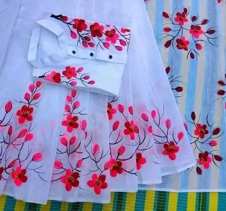 হ্যান্ড প্রিন্ট কাপল সেট