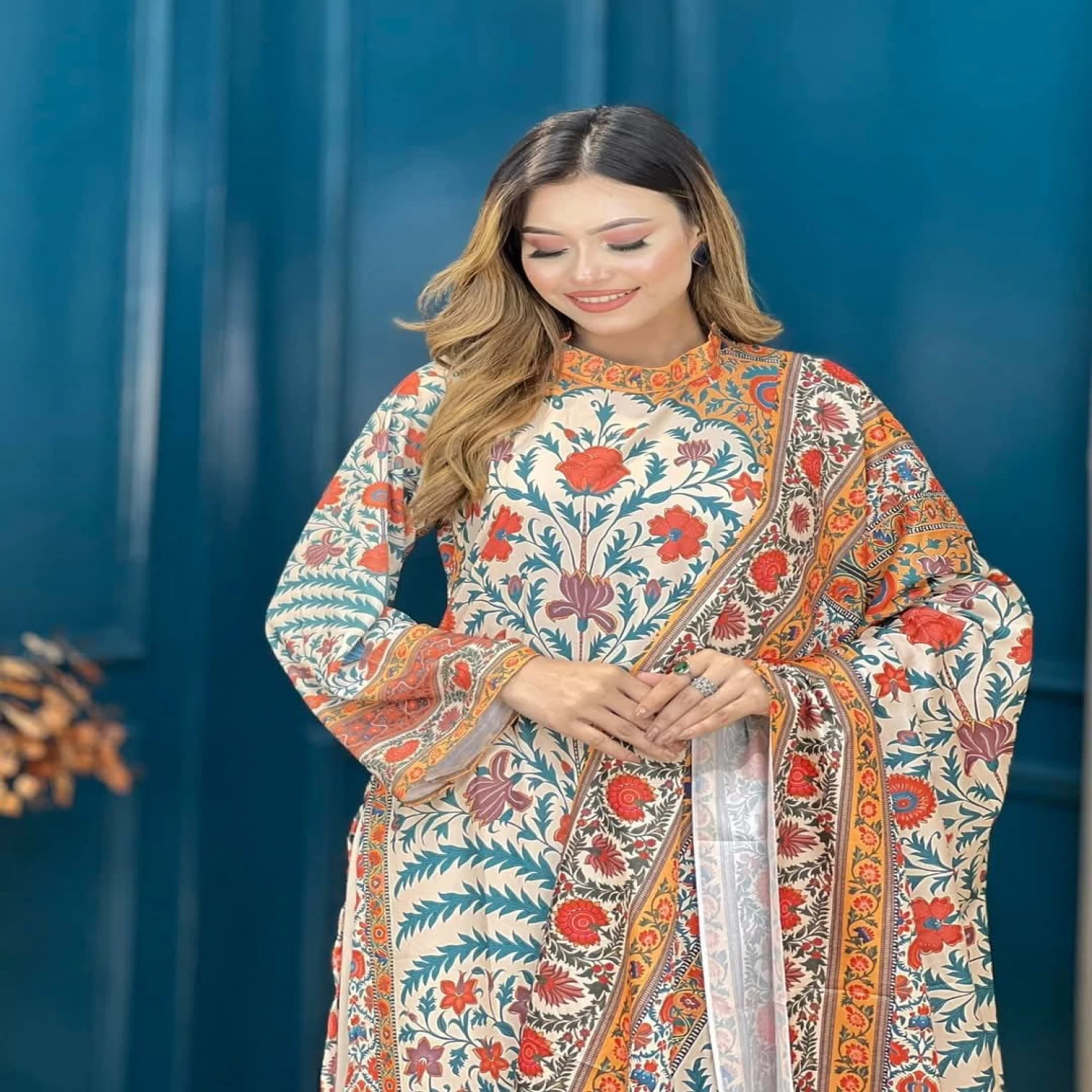 ডিজিটাল প্রিন্টেড 3 পিস সেট