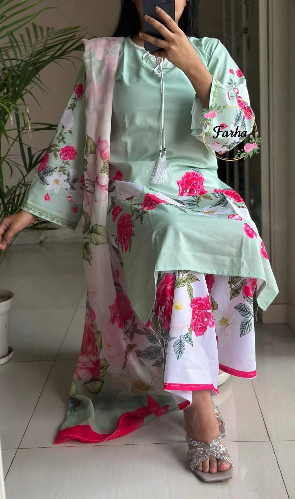 Coralina Pakistani Inspired 3-Piece Set